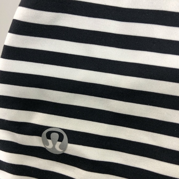 Lululemon Free To Be Tank Top Classic Stripe Black - Picture 6 of 6